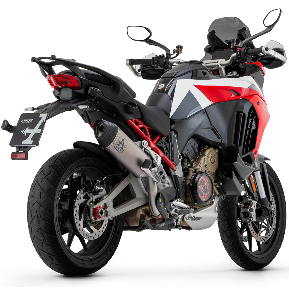 Escape racing veloce titanio negro Ducati Multistrada V4 21-