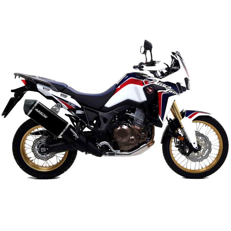 Escape sonora titanio negro Honda Africa Twin 16-19