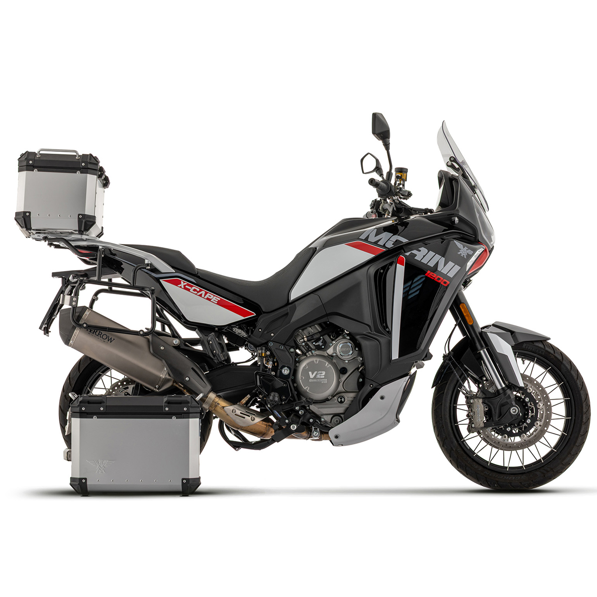 Silencioso Arrow Sonora Moto Morini X-CAPE 1200 26+