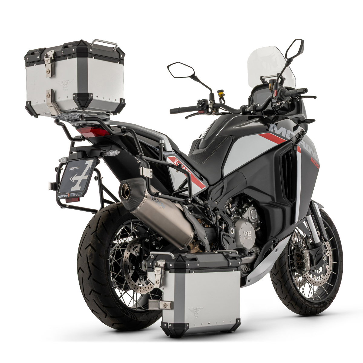 Silencioso Arrow Sonora Moto Morini X-CAPE 1200 26+