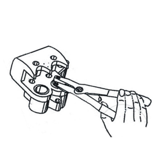 Alicates para desmontar el piston del freno