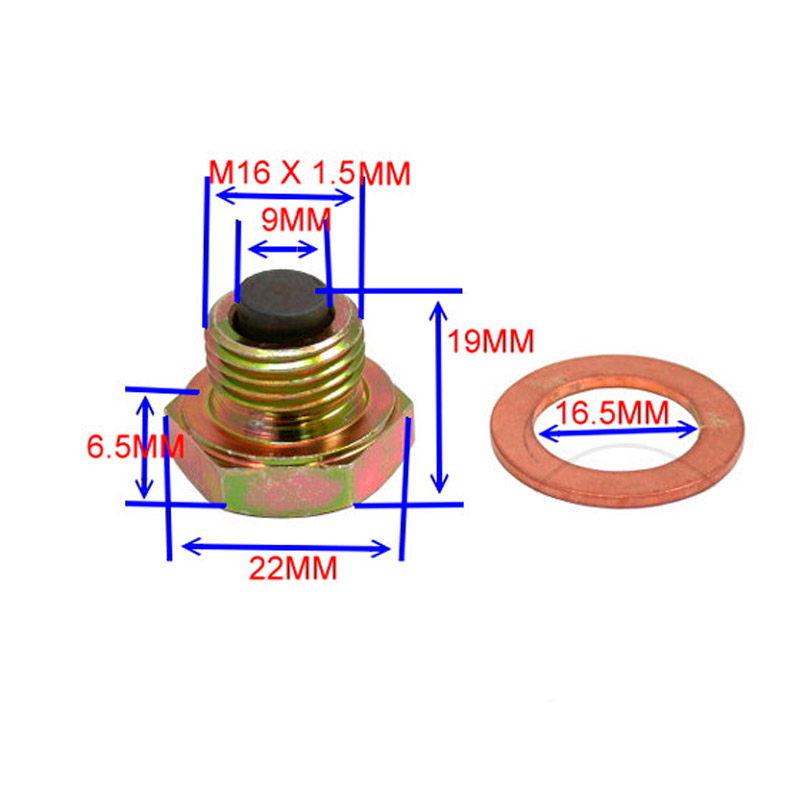 Tornillo aceite magnético M16x 1.5mm