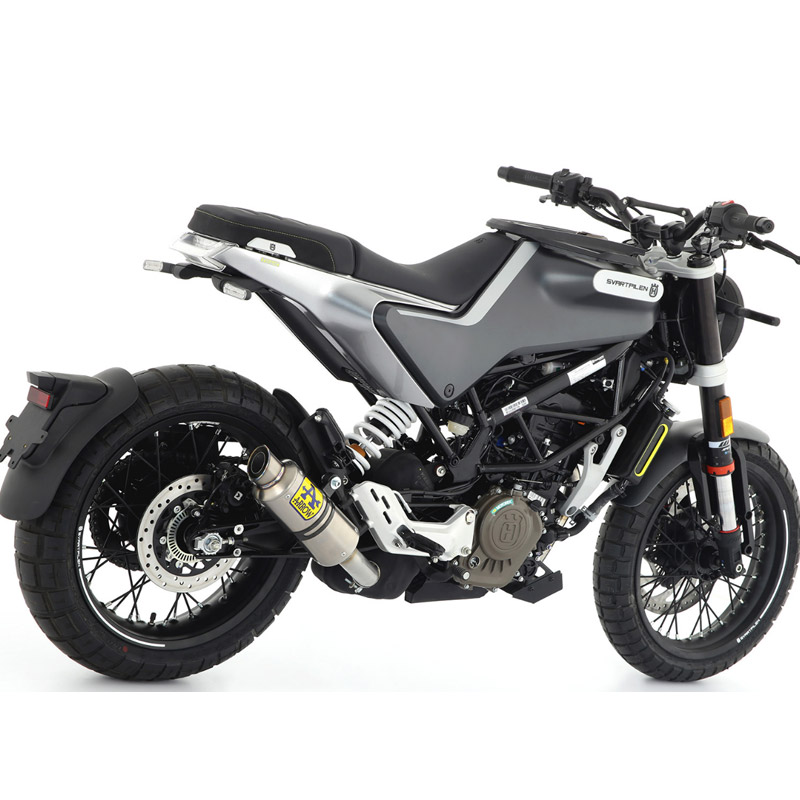 Escape Arrow GP2 titanio Husqvarna Svartpilen-Vitpilen 125 21-