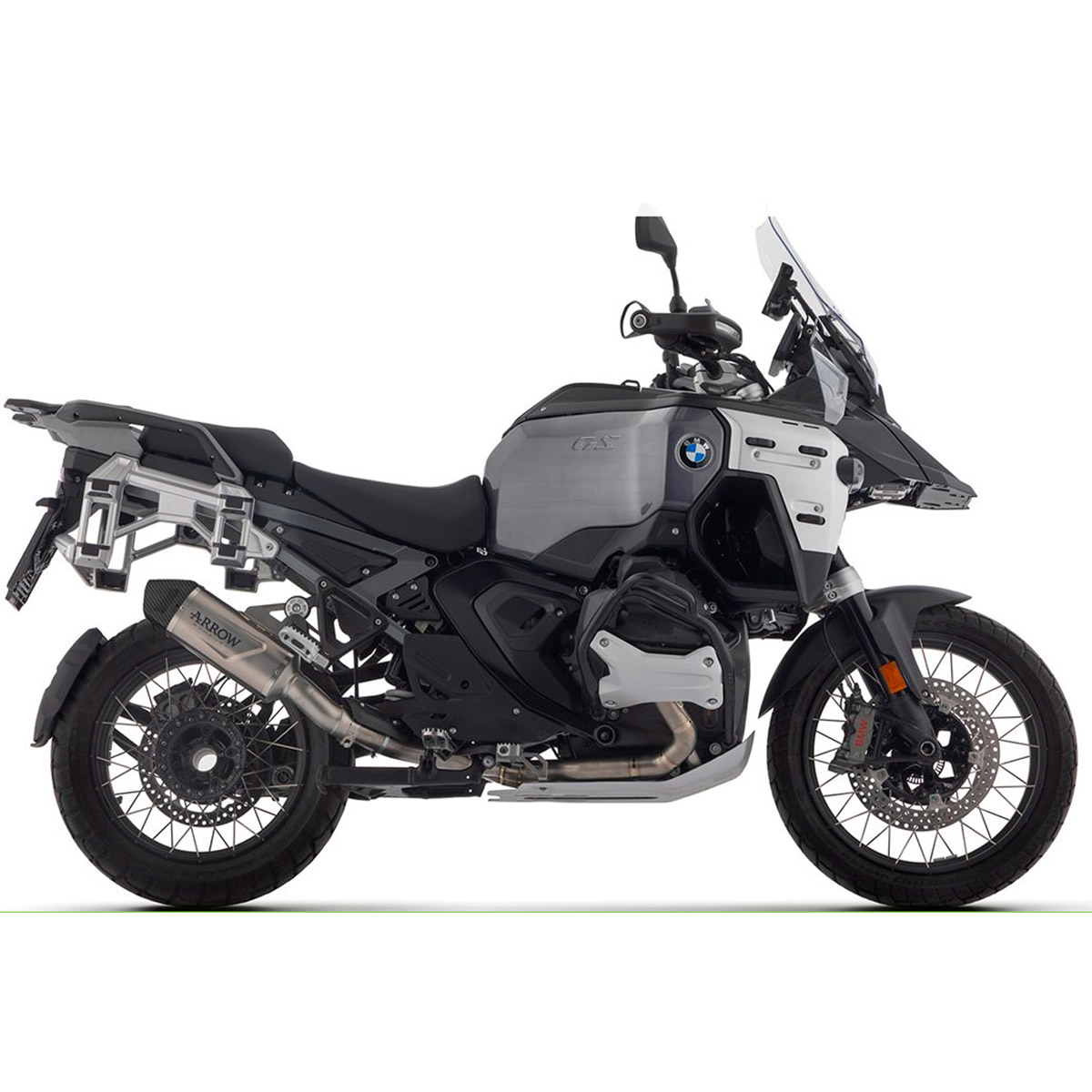 Escape Indy Race aluminio negro BMW R1300GS ADV. 24-