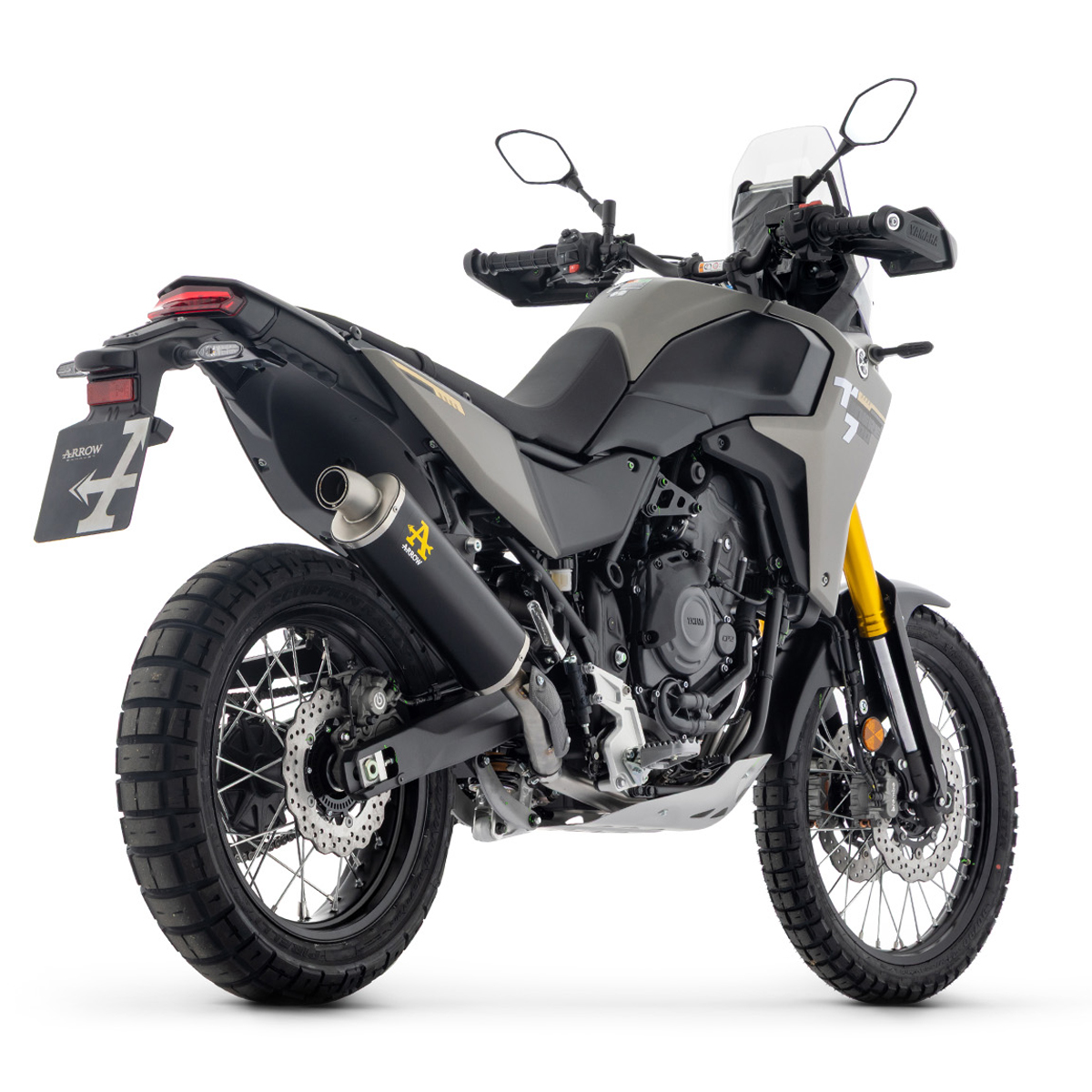 Escape Indy Race EVO negro para yamaha tenere 700 25+