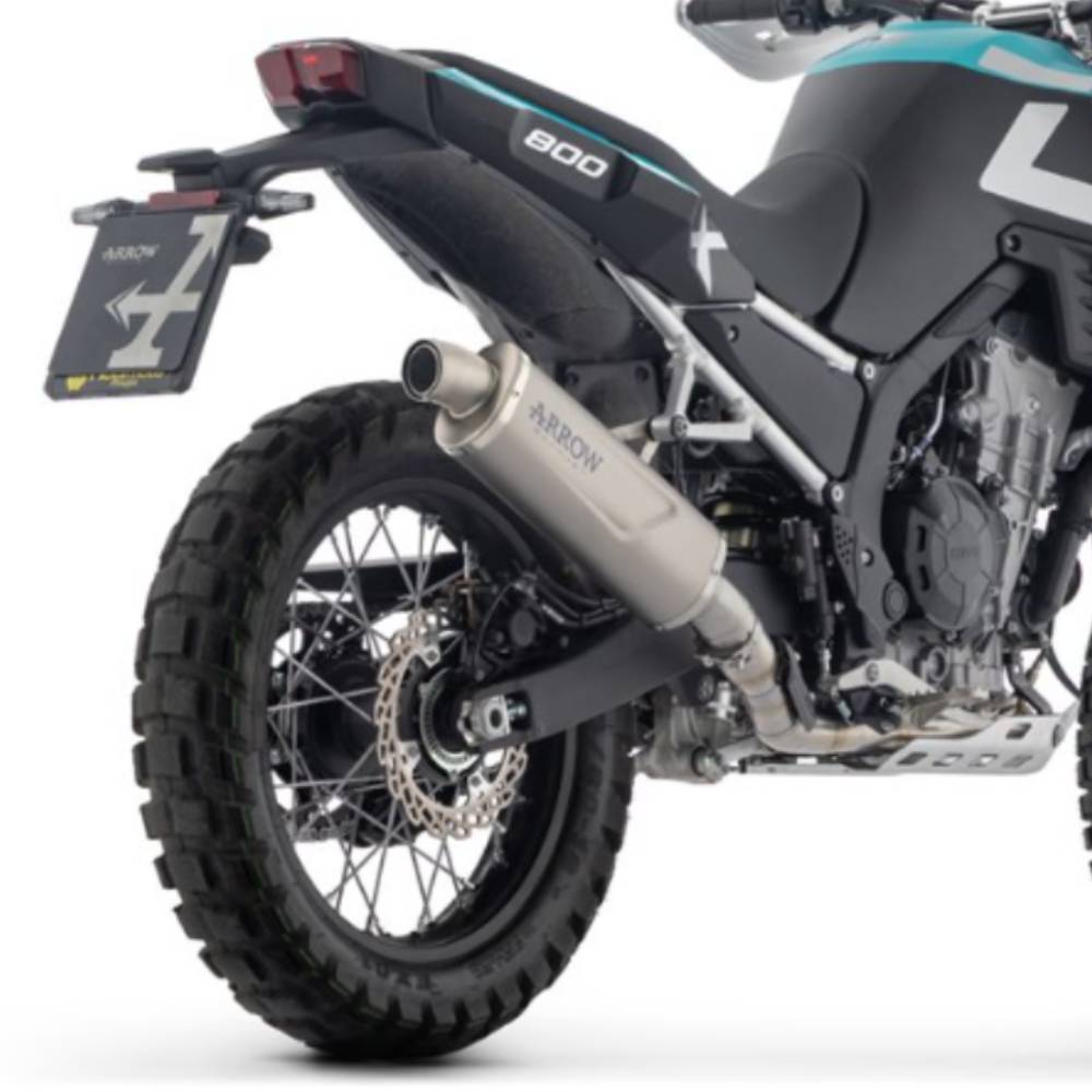 Escape Arrow Indy Race Kove 800X Pro-Rally 25- tapa acero
