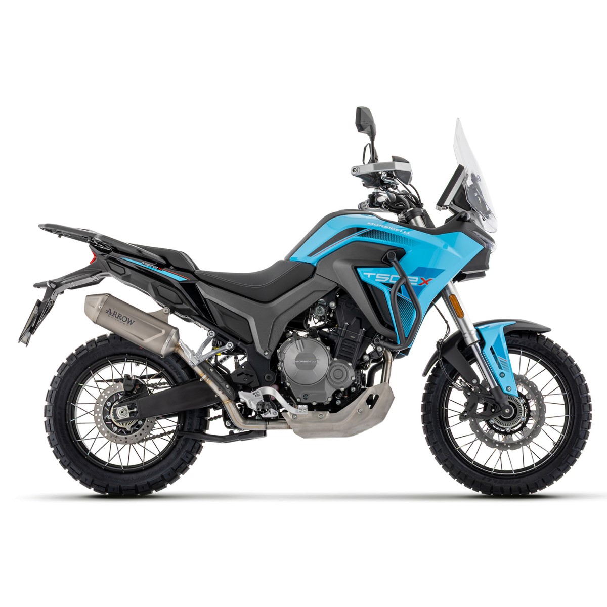Escape Indy Race EVO titanio Arrow Morbidelli T502X 26+