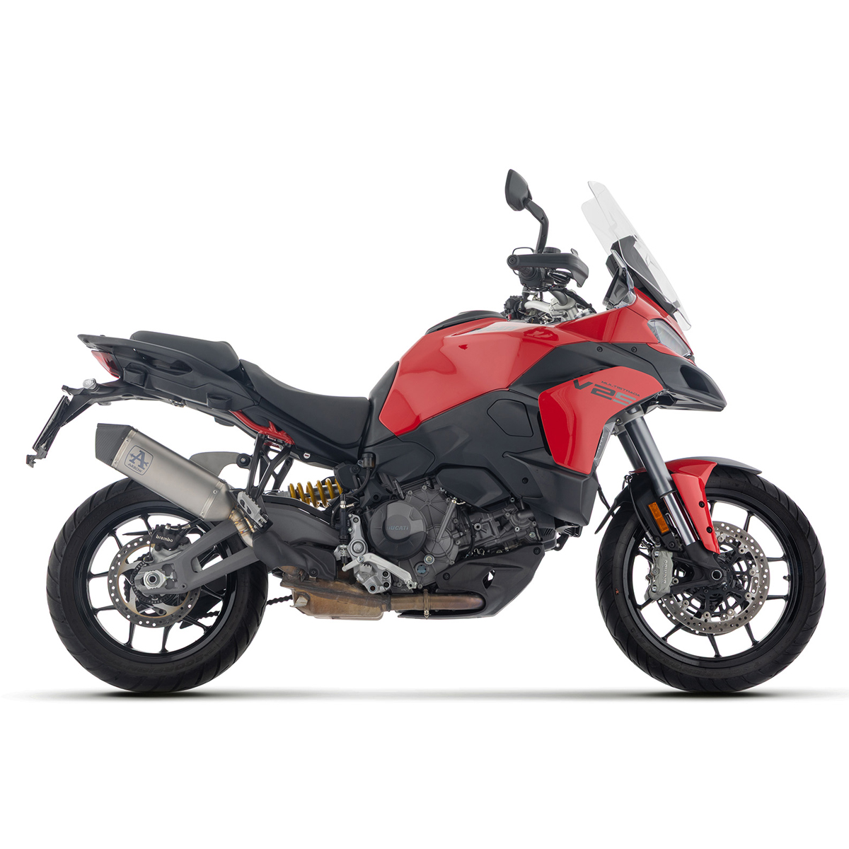 Escape Veloce titanio Arrow para Ducati Multistrada V2 / V2S 25+