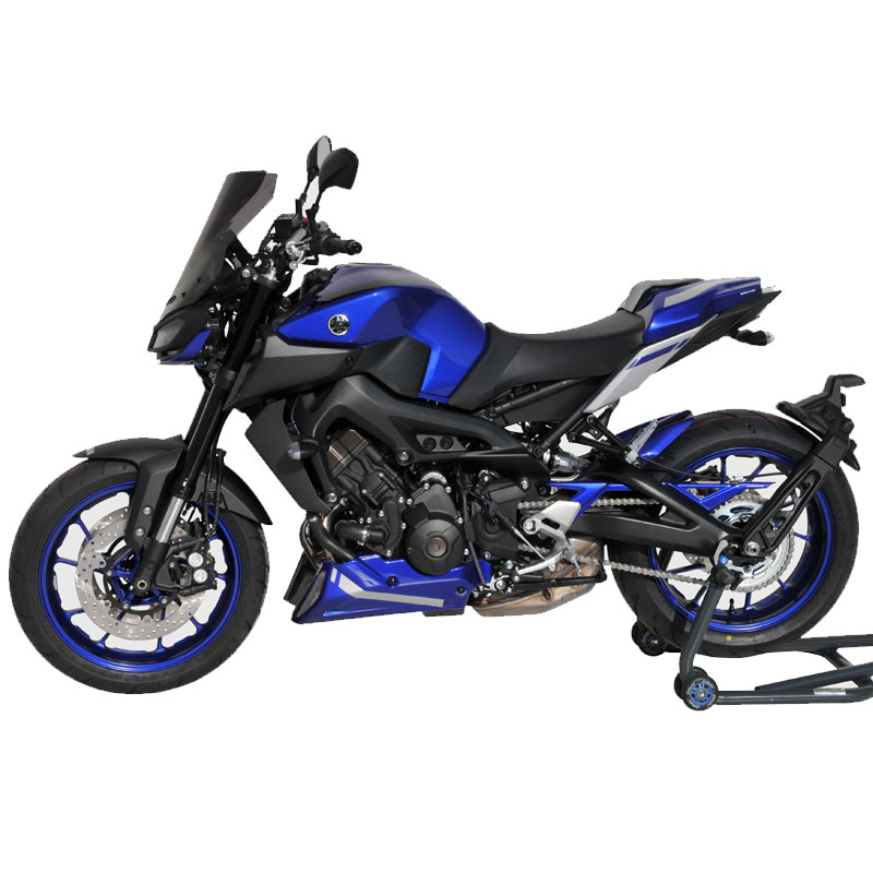 Guardabarros trasero Ermax con cubre cadena Yamaha MT09 17-20