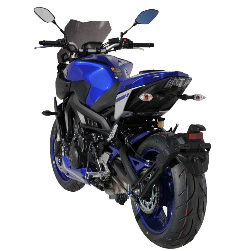 Guardabarros trasero Ermax con cubre cadena Yamaha MT09 17-20