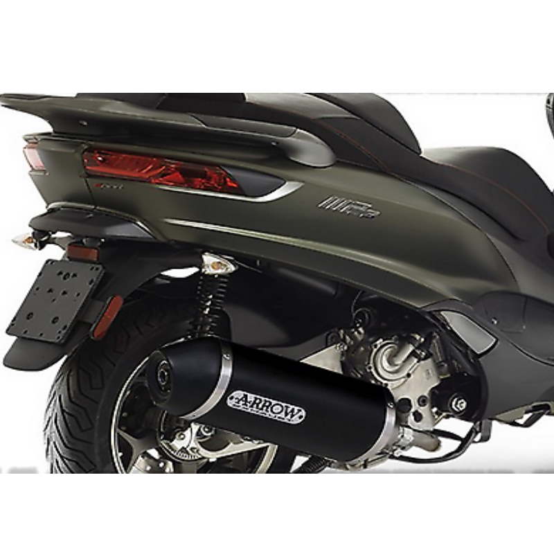 Escape aluminio negro Urban Arrow PIAGGIO  MP3 500LT 17-18 OC