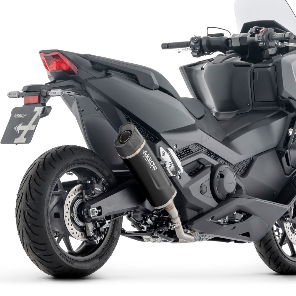 Escape aluminio negro Arrow Indy Race Honda Forza 750 25+