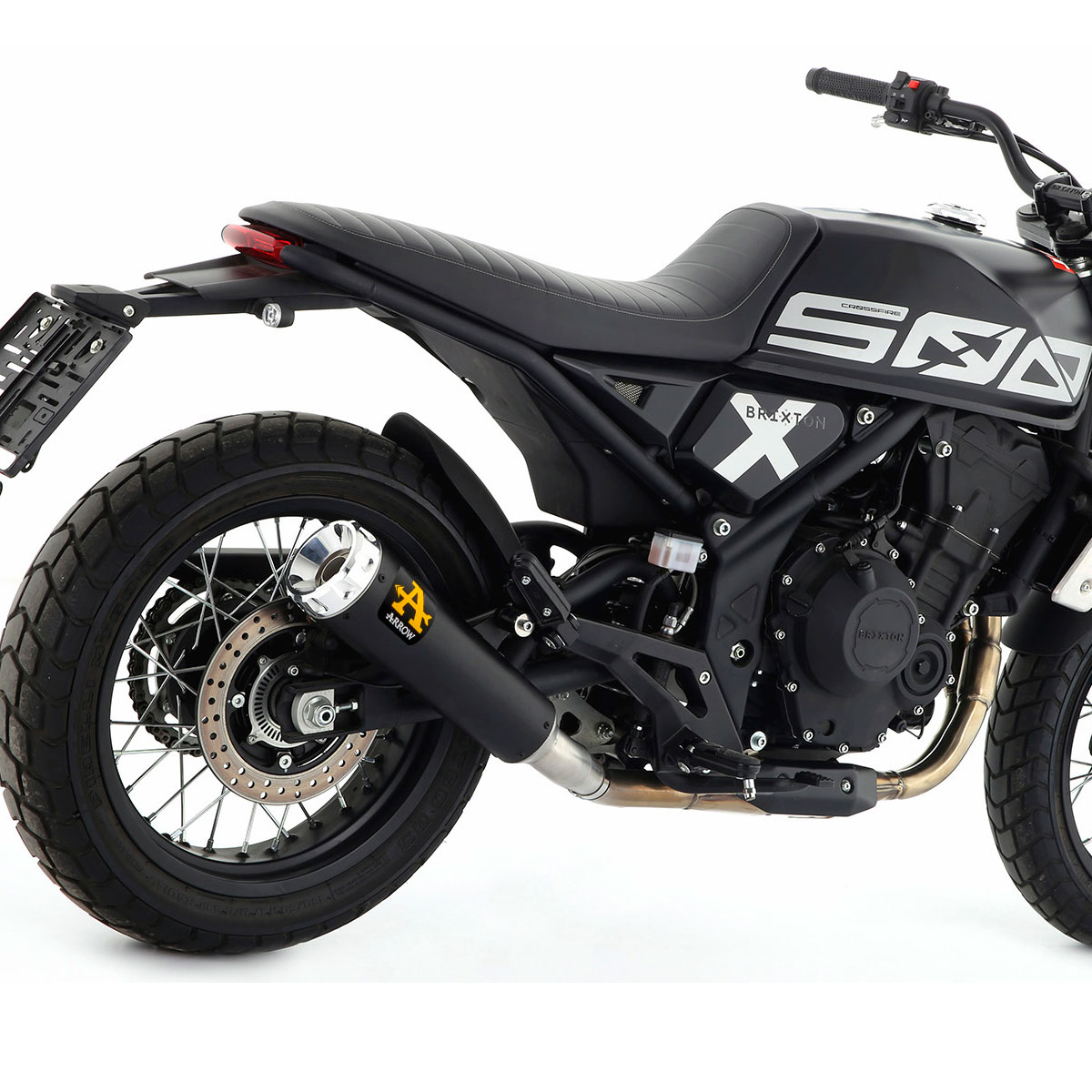 Escape Arrow Rebel terminacion aluminio Brixton Crossfire 500 X 21-