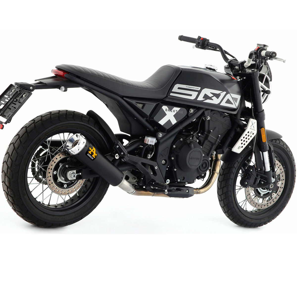 Escape Arrow Rebel terminacion aluminio Brixton Crossfire 500 X 21-