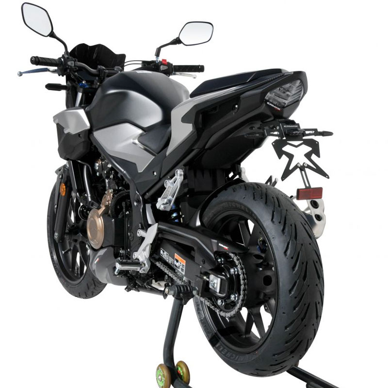 Soporte portamatriculas con paso rueda Honda CB500F 19-