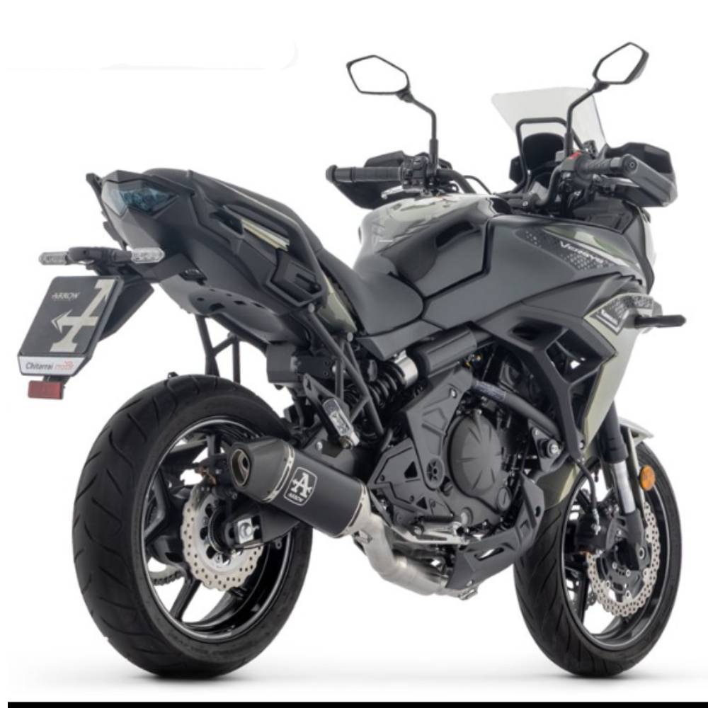 Escape completo Veloce Kawasaki Versys 650 25- negro
