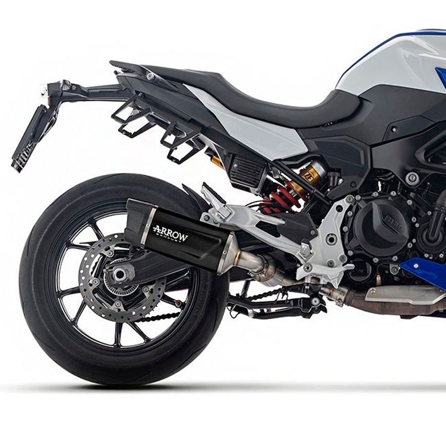 Escape acero negro Indy Race EVO BMW F900XR-R 25+