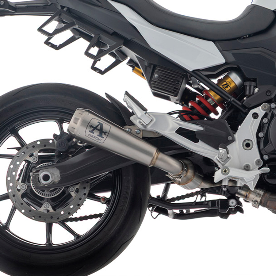 Escape titanio Pro Race BMW F900XR-R 25+