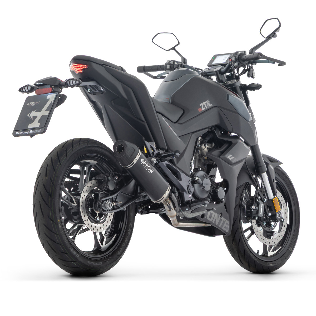 Escape completo Arrow Icon Zontes 125 U 25+