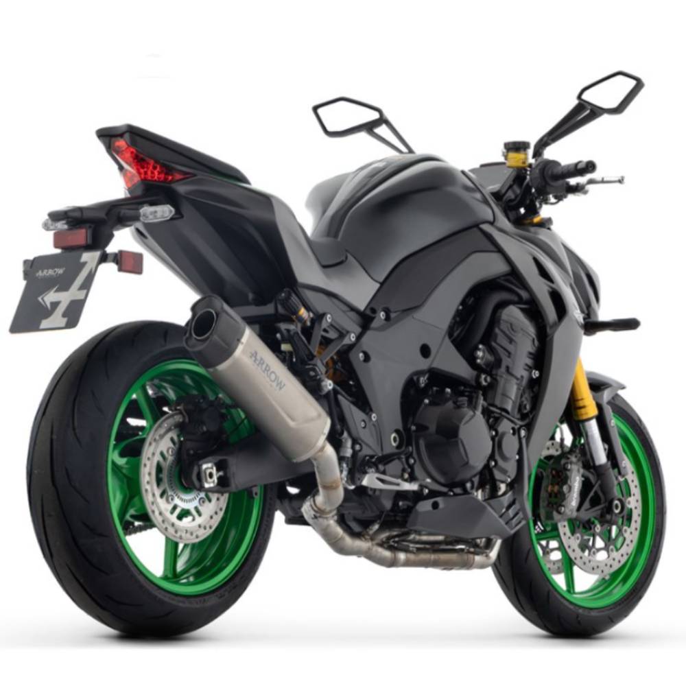 Escape Arrow Indy Race negro Kawasaki Z1100 25-