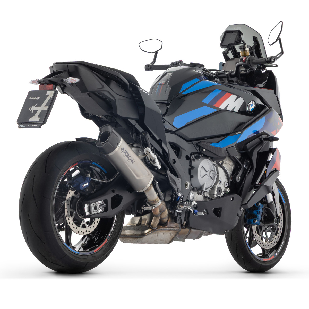 Escape Indy Race EVO titanio Arrow para BMW M 1000 XR 25+