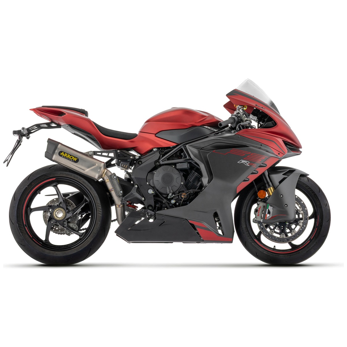 Escape Indy Race EVO Titanio Arrow MV Agusta F3 800 22+