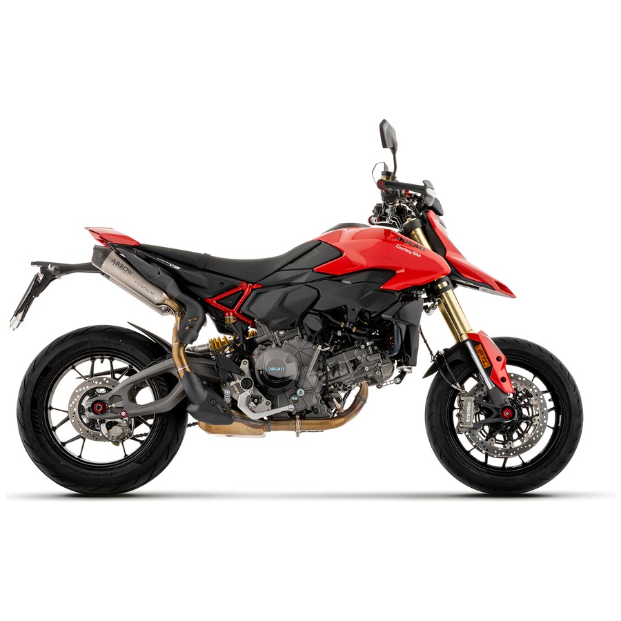 Escape Round Sil Titanio Racing Arrow Ducati Hypermotard V2 2026+