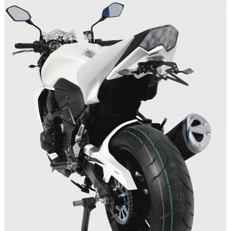 Soporte portamatriculas Ermax para moto Kawasaki Z750 07-12