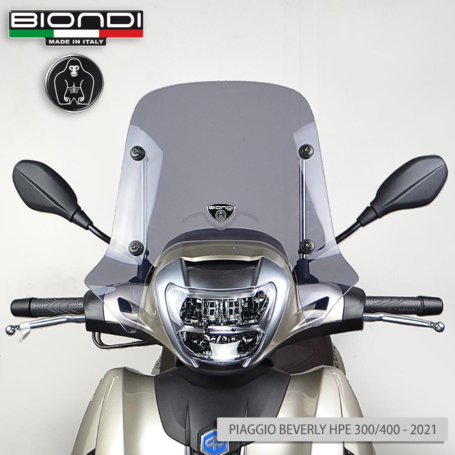 Cupula ahumado claro Biondi Piaggio Beverly HPE 300/400 cc 21-