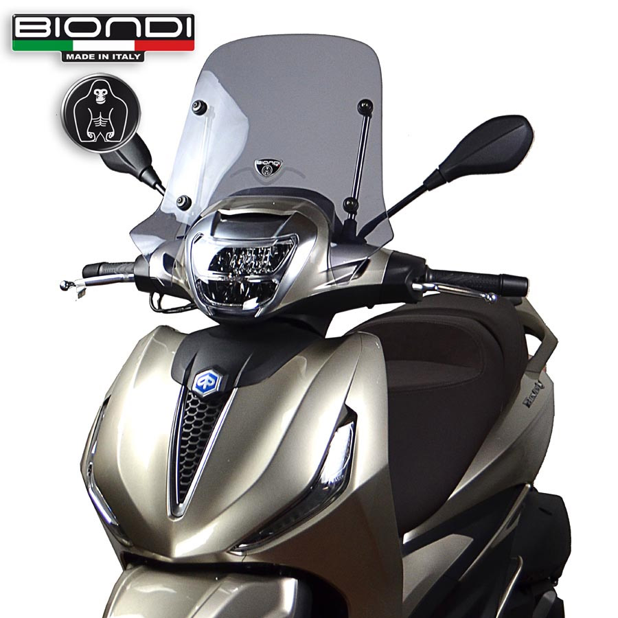 Cupula ahumado claro Biondi Piaggio Beverly HPE 300/400 cc 21-