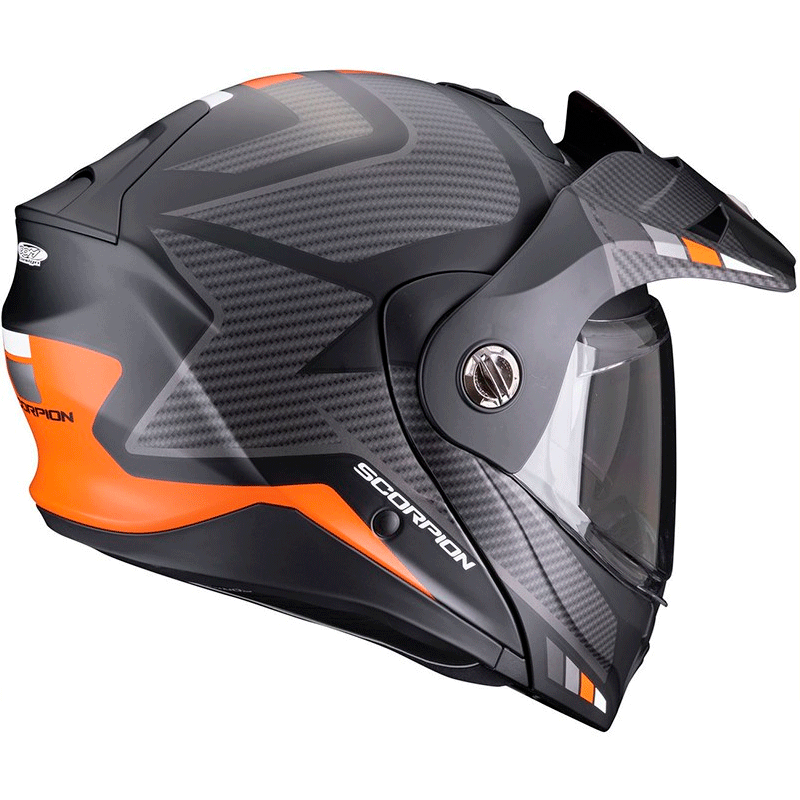 Casco moto Scorpion ADX-2 Camino naranja