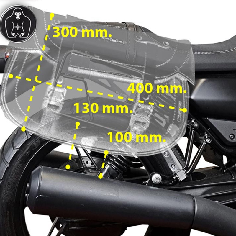 Soporte alforjas Motoguzzi V7 IV 850 21-