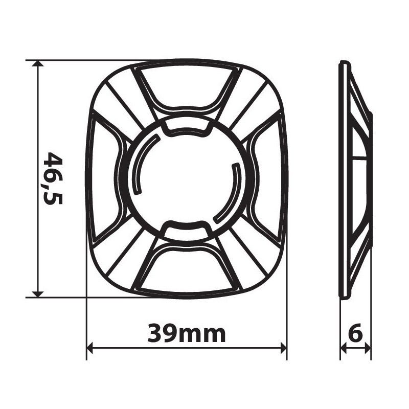 Adaptador universal Duolock Optiline