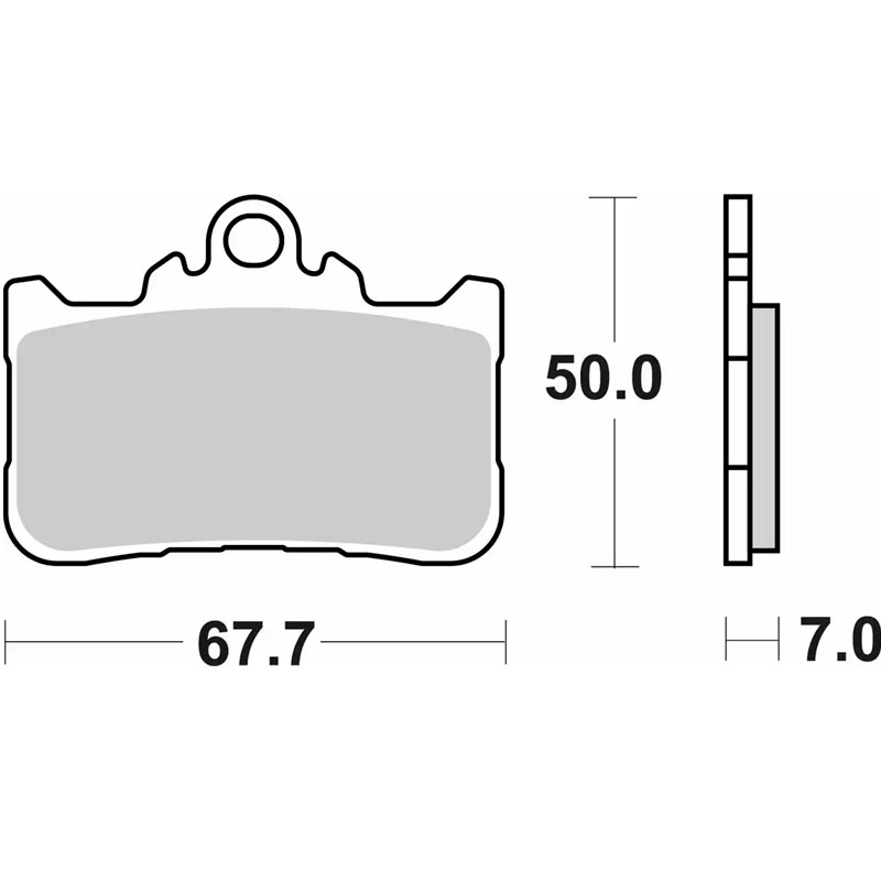 pastillas de freno sbs sinterizadas 994HS