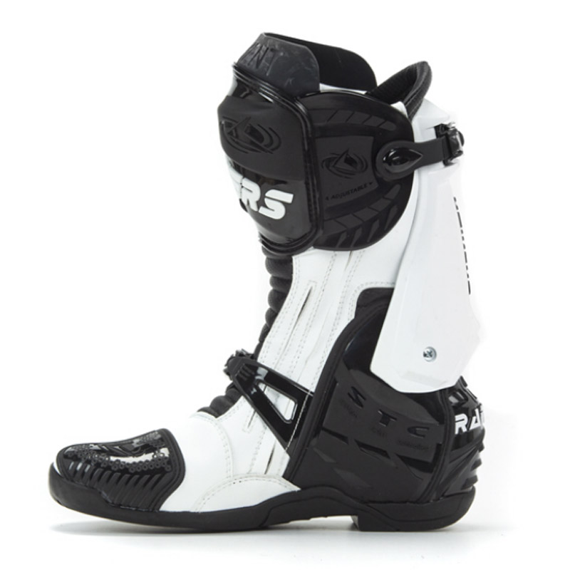 Botas moto 999 racing Rainers blanco-negro