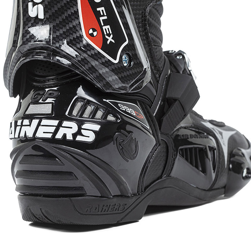 Botas moto Racing Rainers 999GP en Carbono Negro