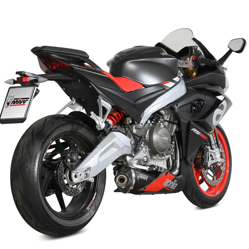 Escape Delta race Aprilia RS660 20+ negro