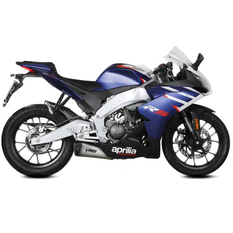 Escape Mivv Delta Race Acero Aprilia RS 125 2021+