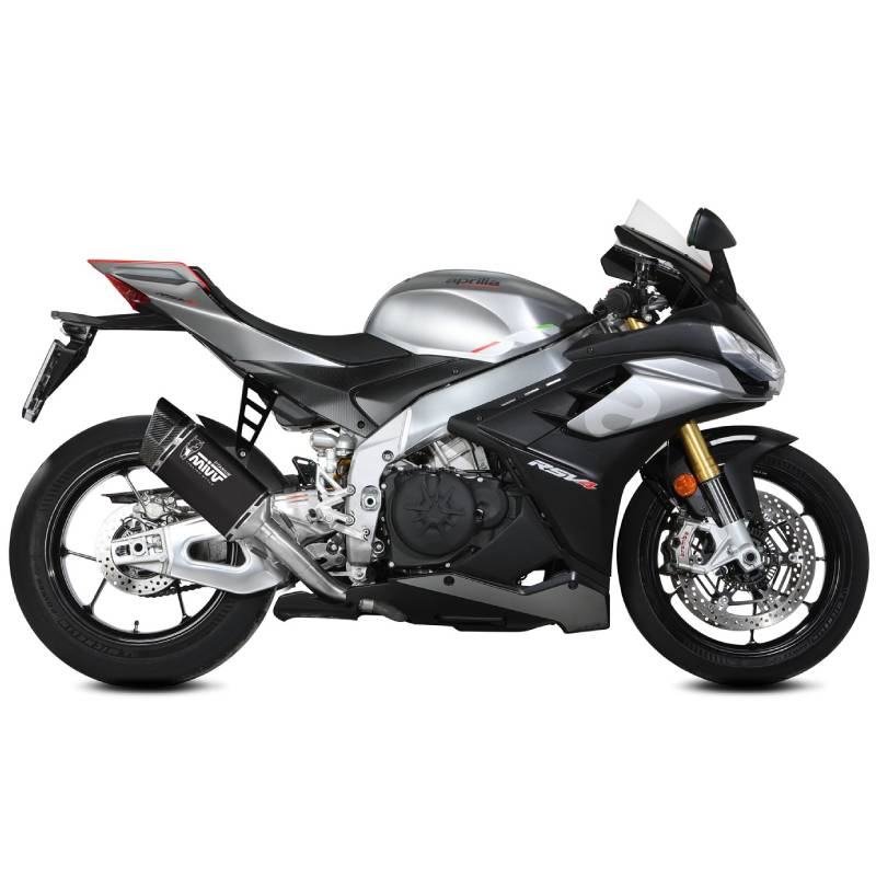 Escape Mivv SR-1 Titanio NEGRO Aprilia RSV4 / Tuono V4 1100 2021+