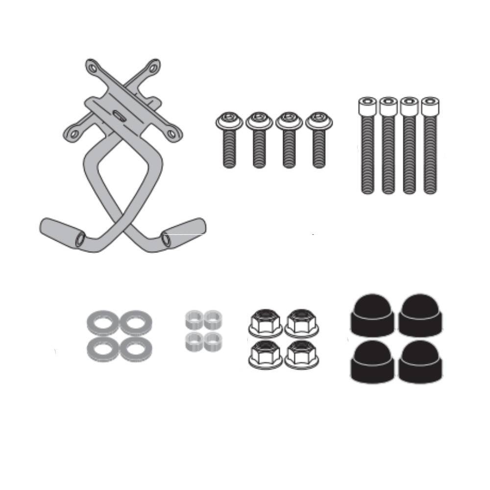 Kit anclajes cupula Honda CB750 Hornet 25-