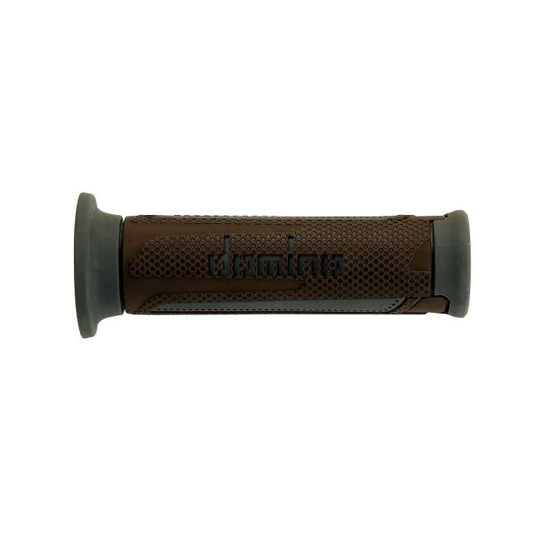 puños moto domino turismo marrón-gris