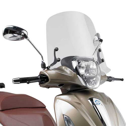 Soporte parabrisas Givi 357A moto Piaggio Beverly 125ie-300ie 10-15, 350 Sport Touring 12-15