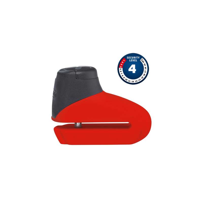 Candado disco race winning rojo
