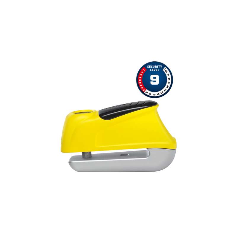 trigger 350 amarillo candado de disco con alarma