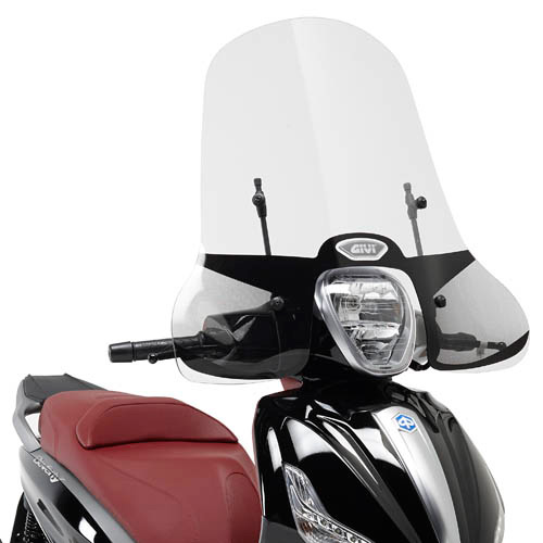 Soporte parabrisas Givi 5606A moto Piaggio Beverly 125i-300ie-350 Sport Touring 1