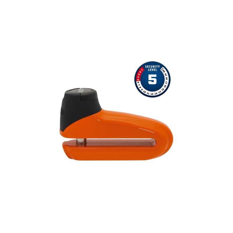 Candado disco naranja 10mm Abus