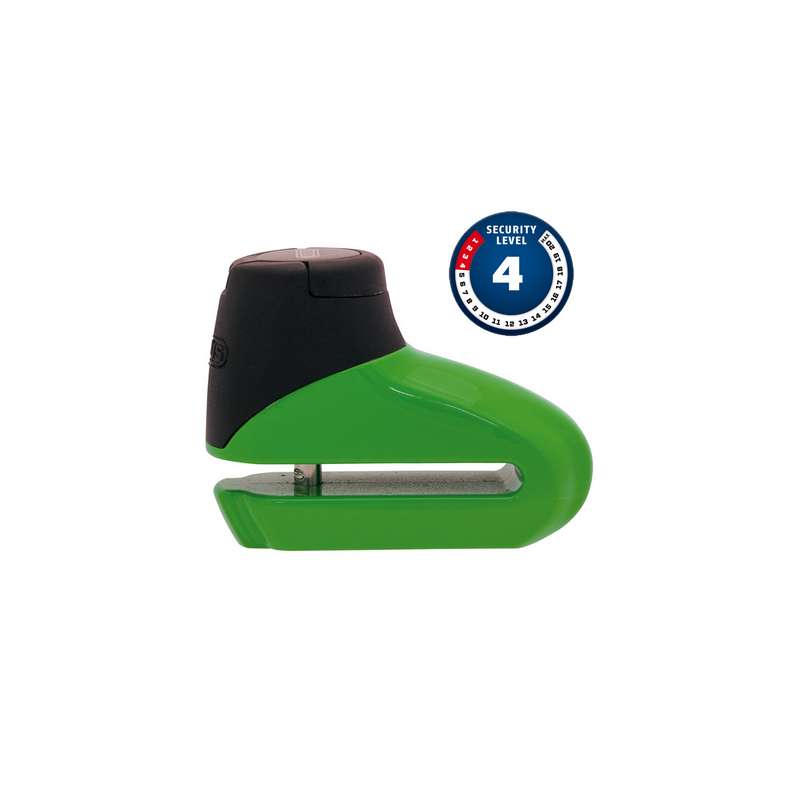 Candado disco verde de 5 mm