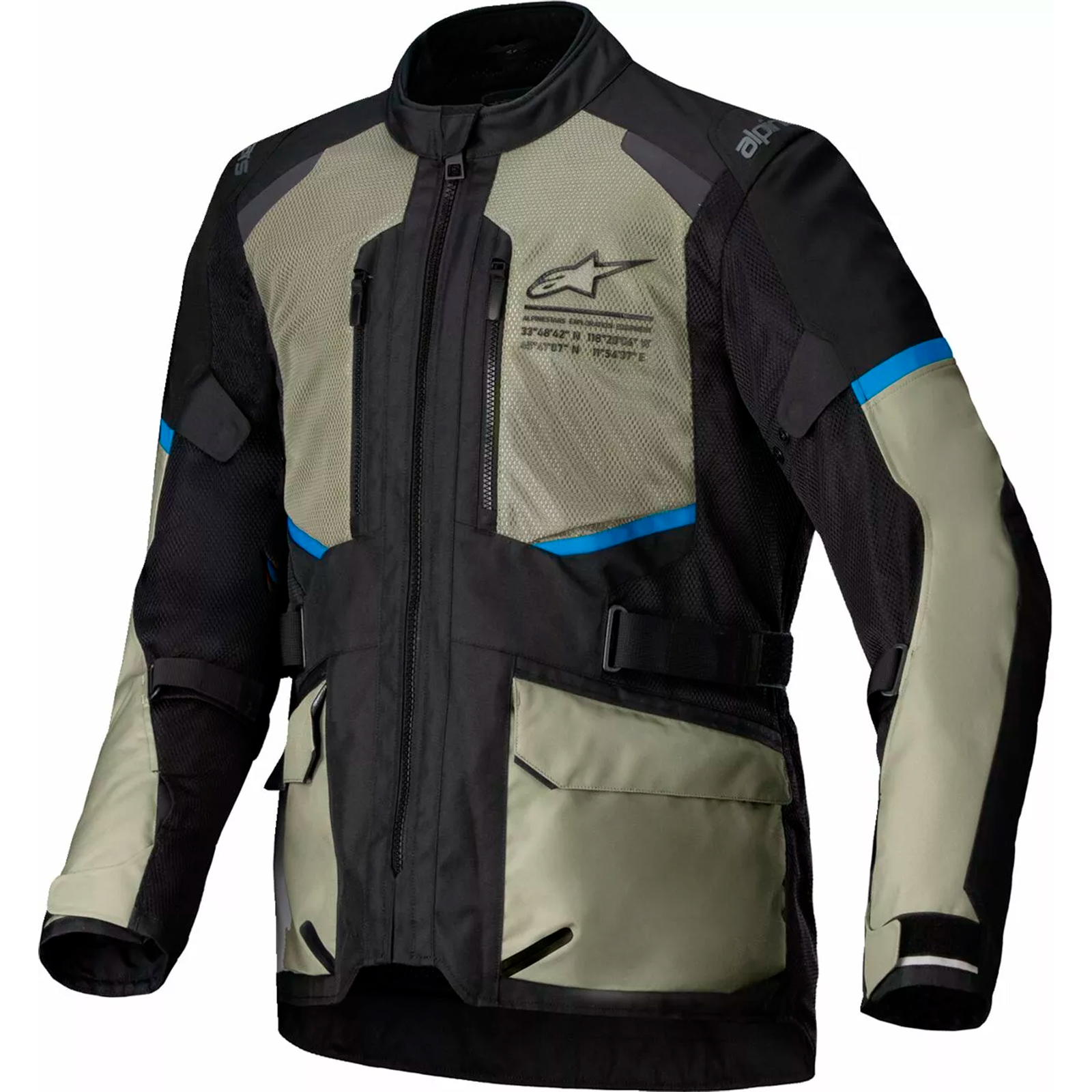 Chaqueta Alpinestars Andes Air Negro / Gris claro