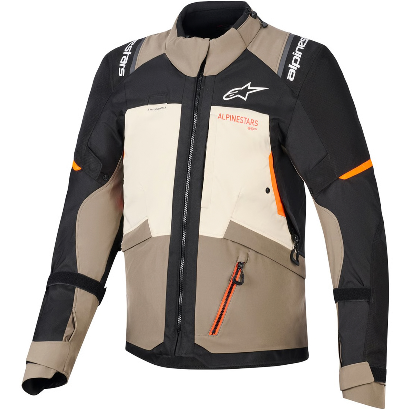 Chaqueta Alpinestars Andes V4 Marrón Claro / Negro