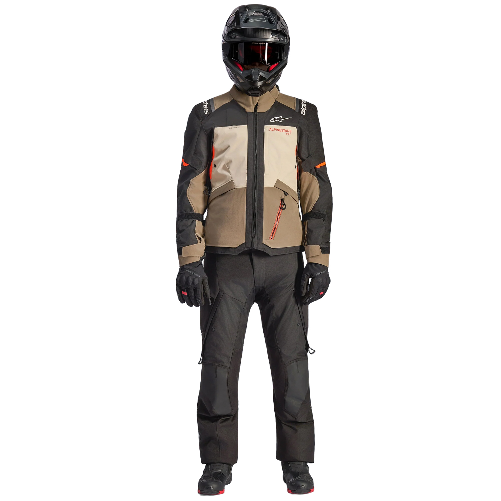 Chaqueta Alpinestars Andes V4 Marrón Claro / Negro